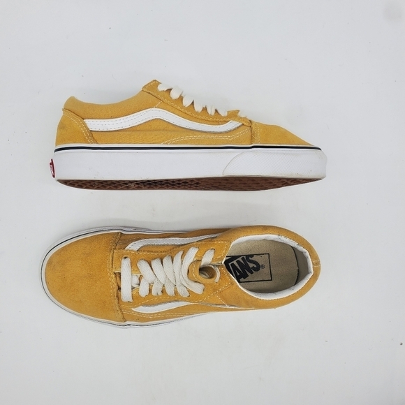 Vans Shoes Men 4.5 Women 6 Off The Wall Unisex Old Skool Classic Skate Yellow - Picture 12 of 12